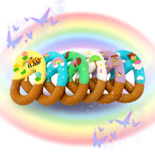 Pretzels with Icing - Candy Horse